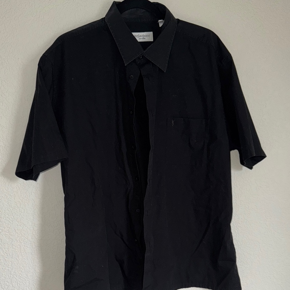 Classic Black Men's Shirt